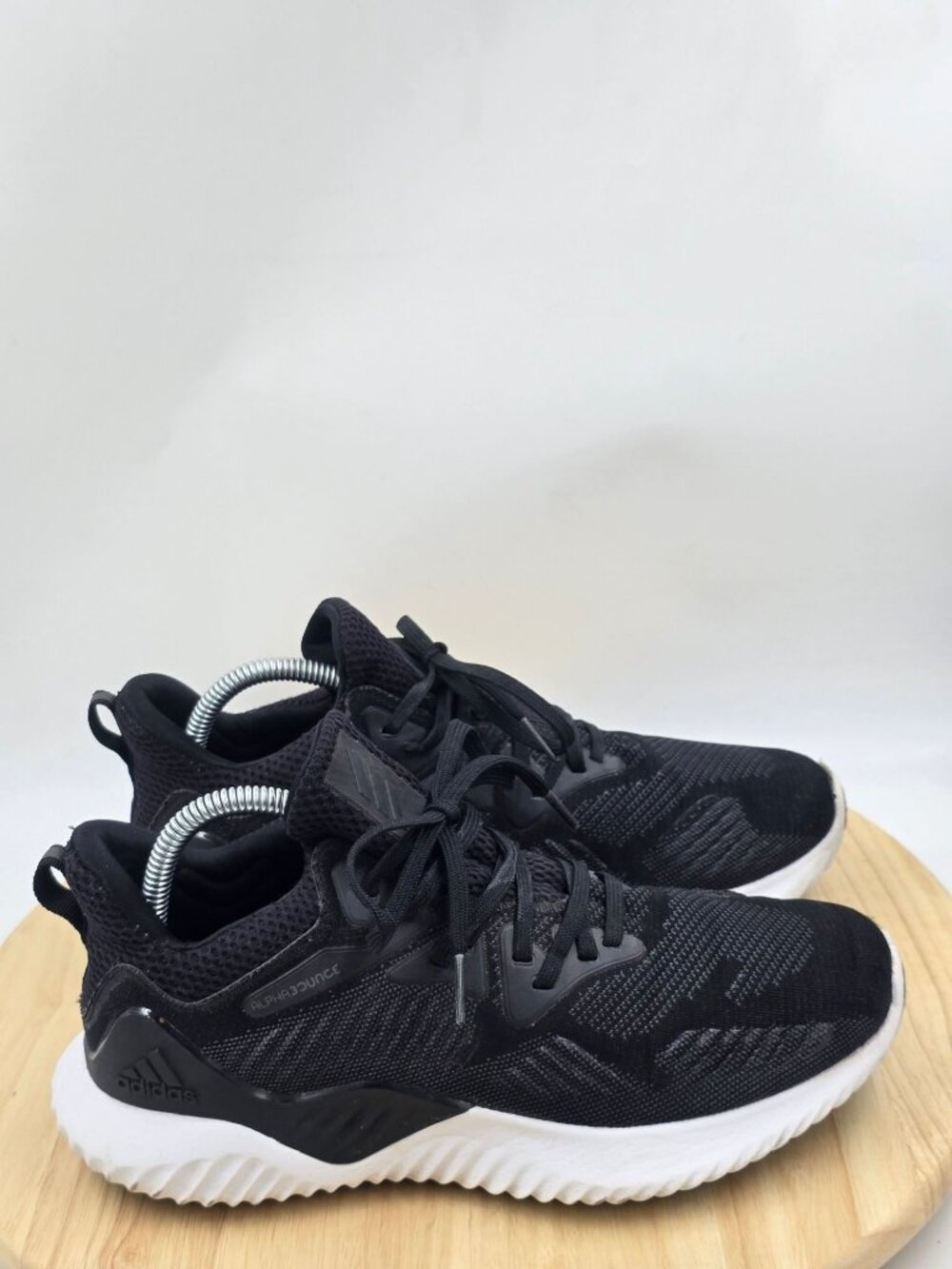 adidas Alphabounce Beyond Core Black AC8633 Womens Athletic Shoes Sz 8.5